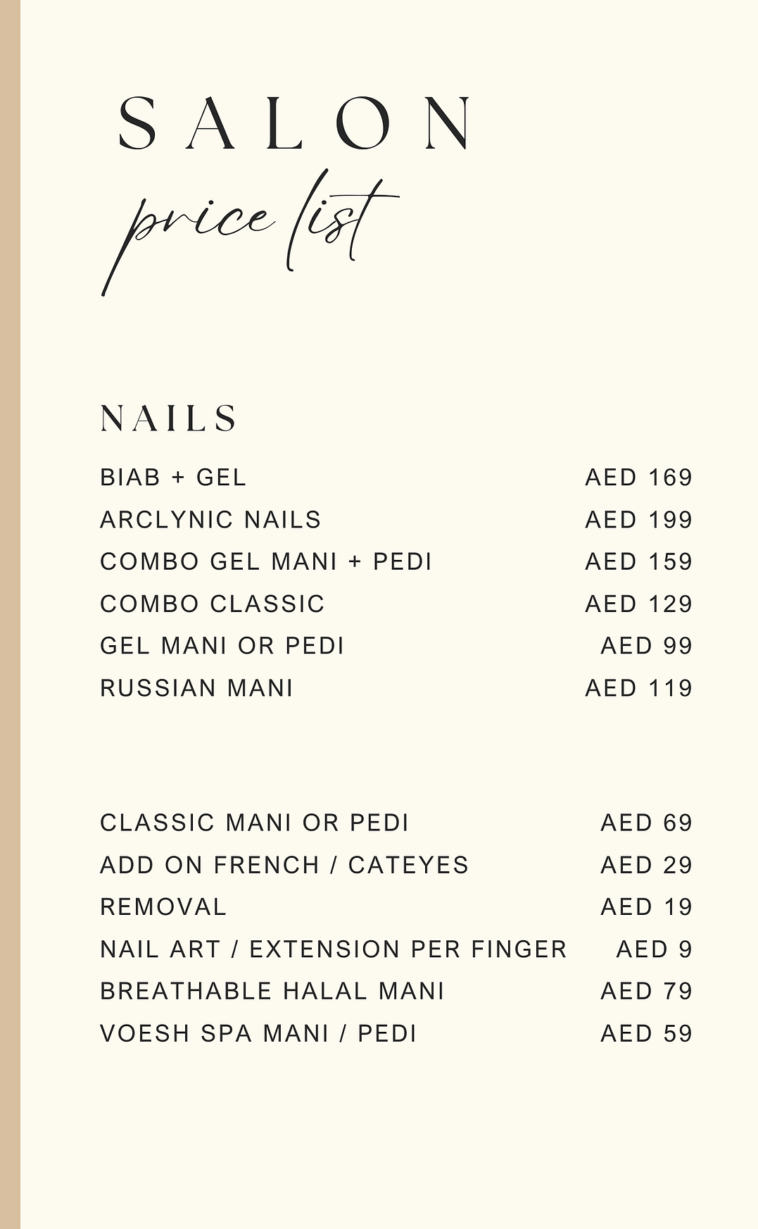 Black and White Modern Minimalist Salon Price List Flyer-2.png