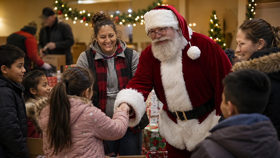 GS-063 — GENERATED — Santa Greeting Children at Community Christmas Event.png