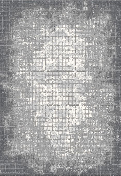 Thumbnail: Abstract Living Room Rug, Grey and Brown Color, Modern Design Rug,Quality