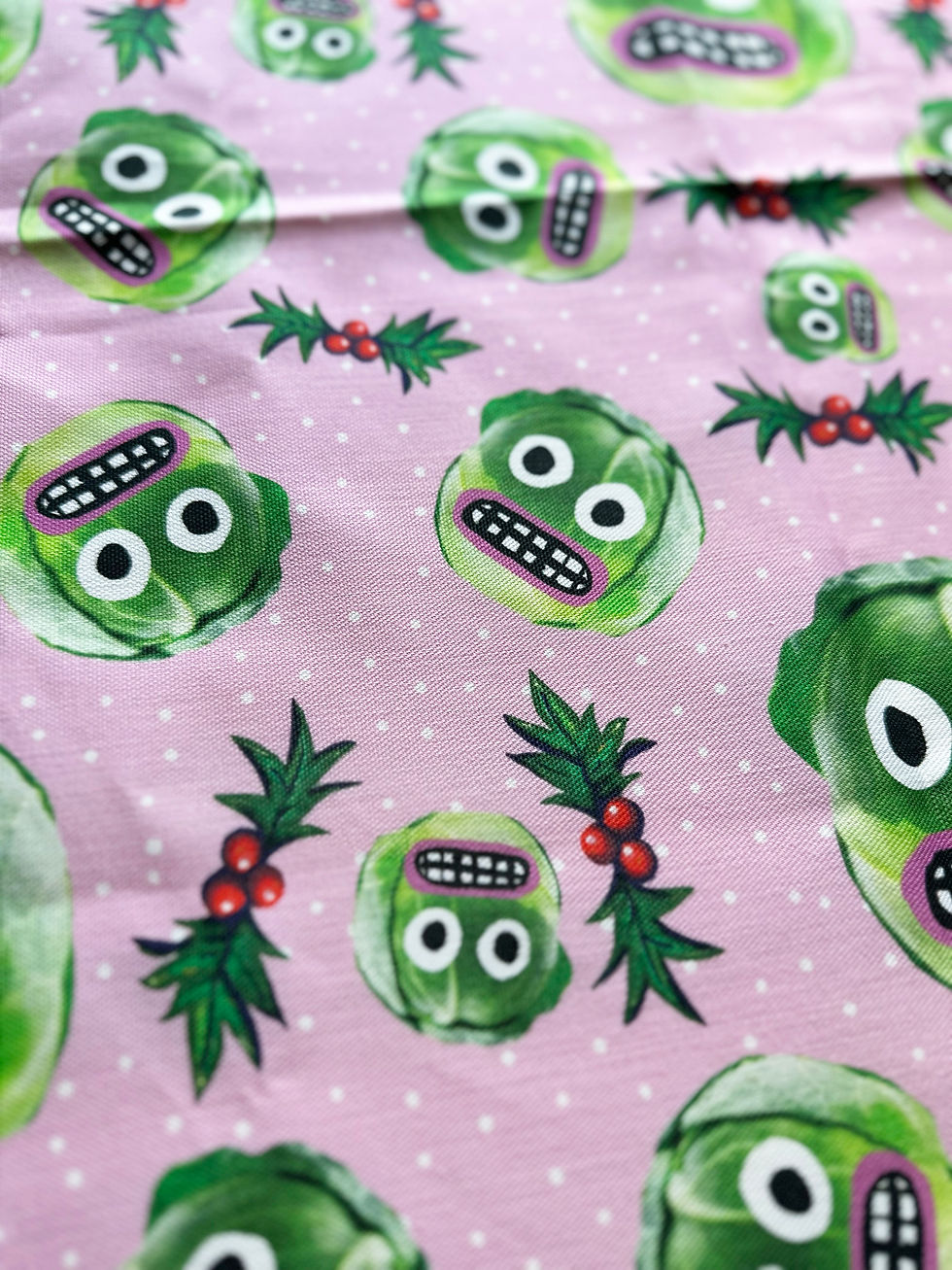 Thumbnail: Brussel Sprout Tea Towel