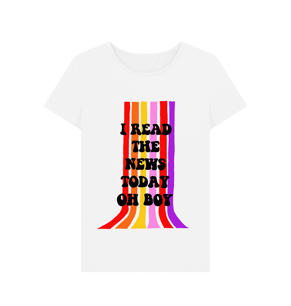Thumbnail: I Read the News Today, Oh Boy T-shirt