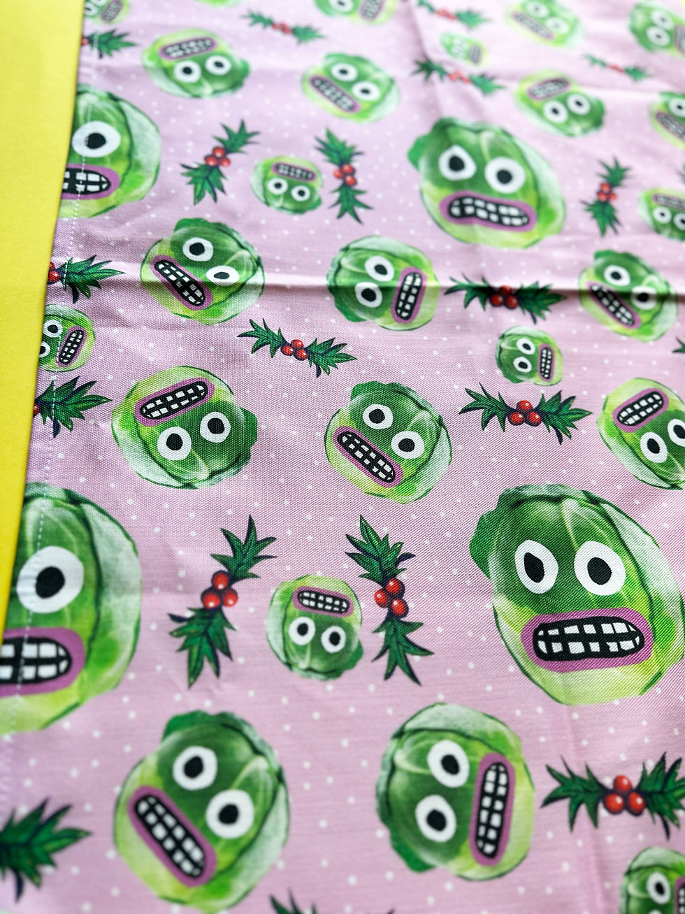 Thumbnail: Brussel Sprout Tea Towel
