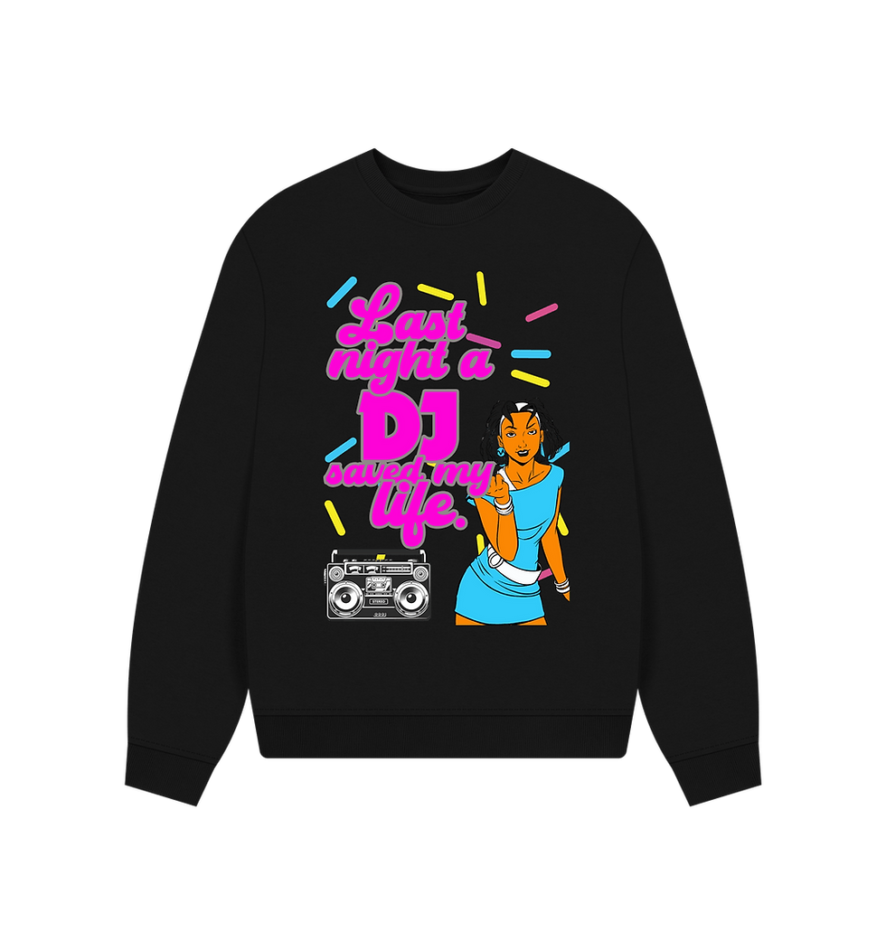Thumbnail: Last Night A DJ Saved My Life Disco inspired Jumper