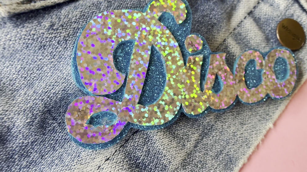 Thumbnail: Disco Kitchen Disco Party Badge Pin