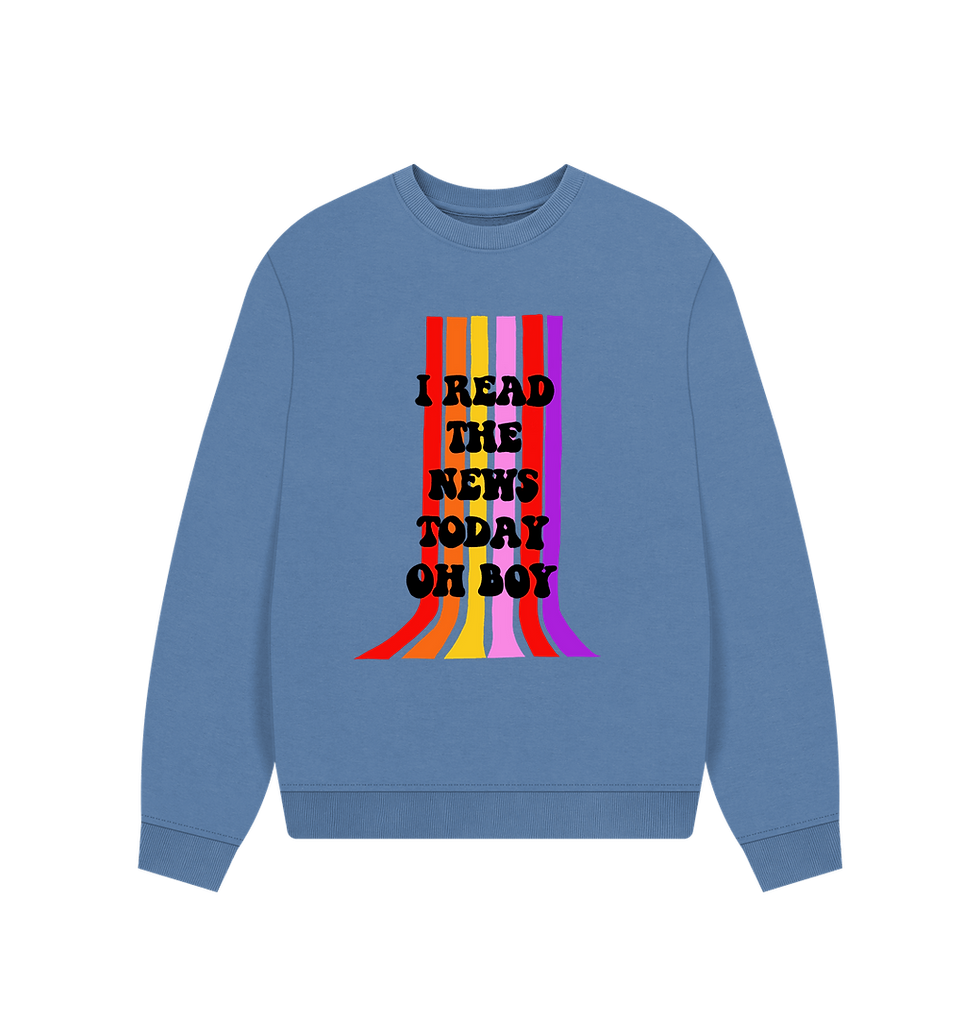 Thumbnail: I read the news Today Oh boy Pastel Shades Jumper