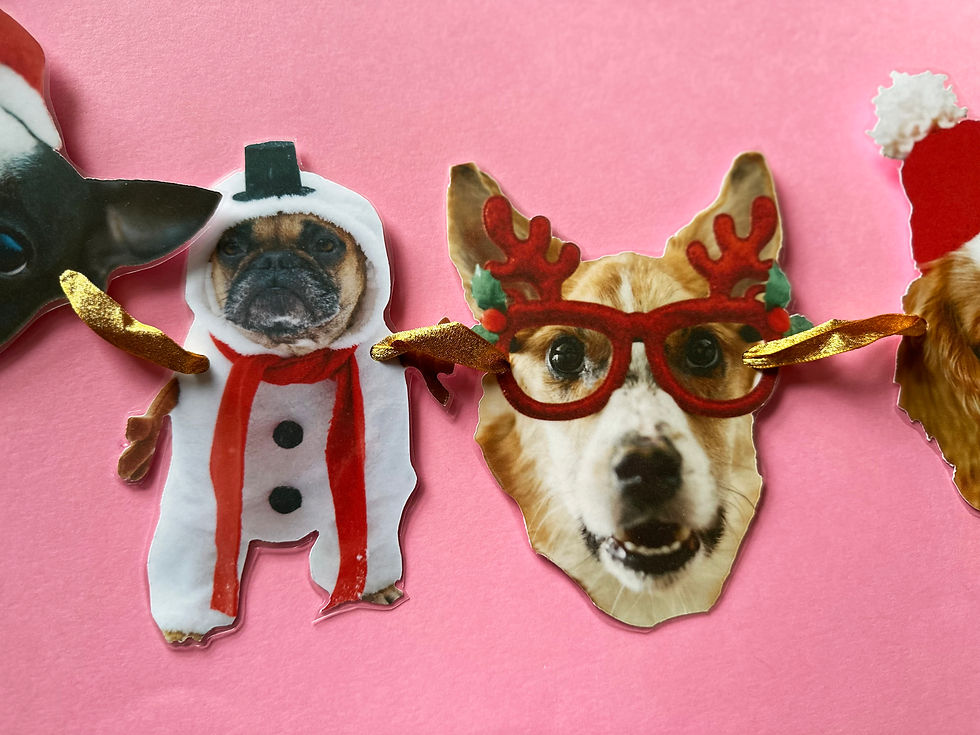 Thumbnail: Christmas Dog Bunting