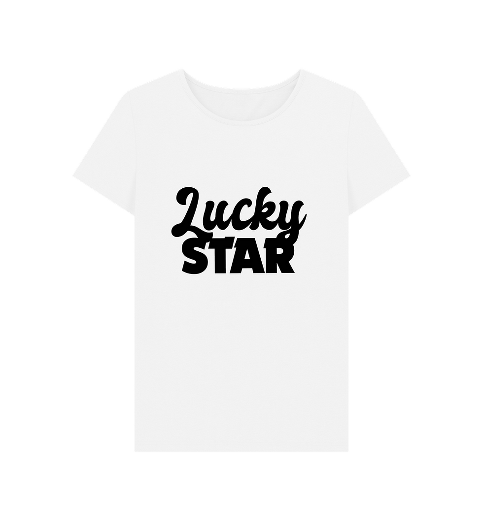 Thumbnail: Lucky Star Madonnas T shirt Black Print