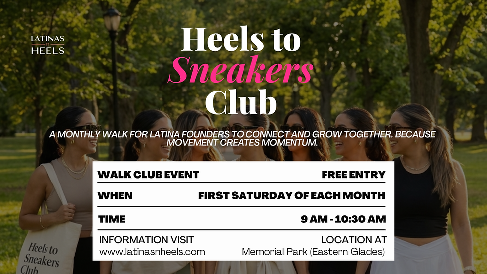 Heels to Sneakers | Walking Club