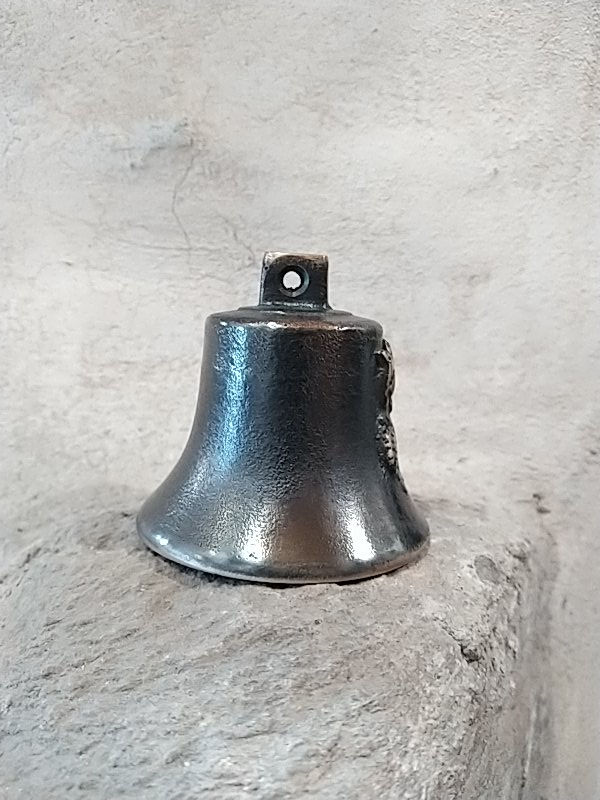 Miniatura: Zvonek Ital malý s reliéfem sovy, Ø65mm