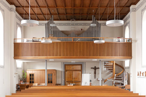 Kandern - Kirche St. Franz von Sales - Hauptorgel