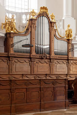 Neresheim - Abteikirche - Chororgel