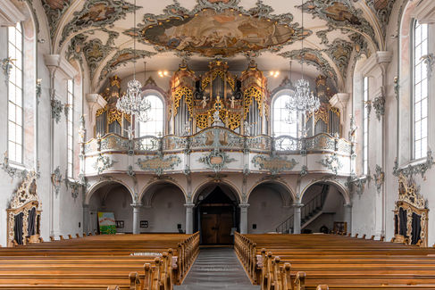 Kreuzlingen - Pfarrkirche St. Ulrich und St. Afra - Hauptorgel