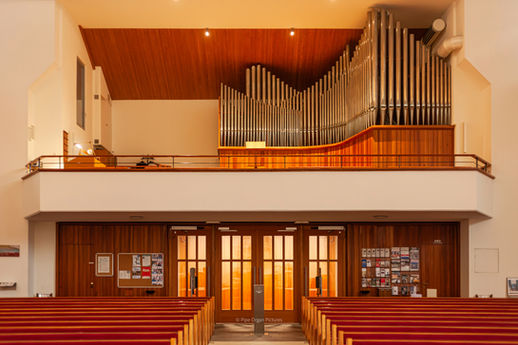 Saas Fee - Kath. Kirche - Hauptorgel