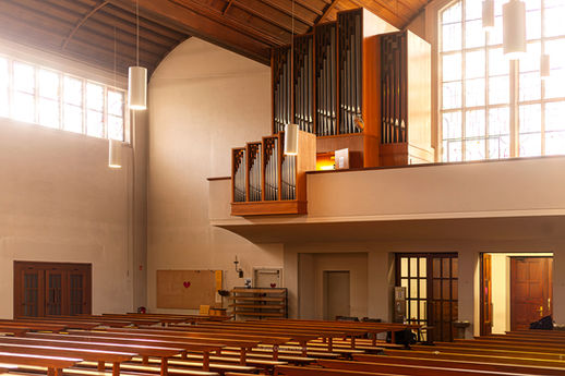 Freiburg i. B. - Kirche St. Josef - Hauptorgel