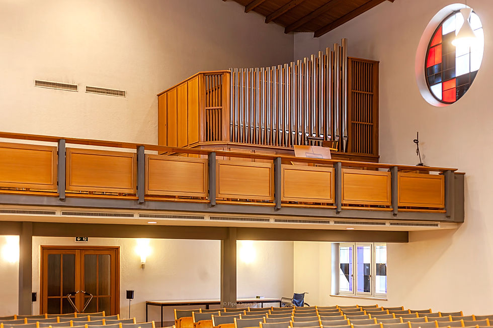 Bern - Bremgartenfriedhof - Hauptorgel