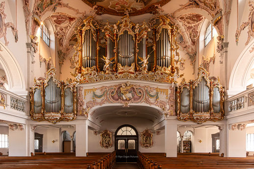 Schonach - Kirche St. Urban - Hauptorgel