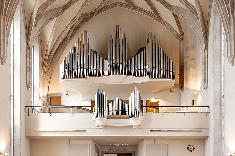Zürich - Wasserkirche - Hauptorgel