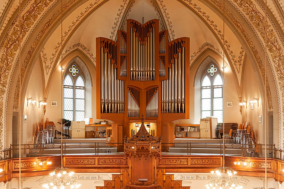 Richterswil - Ref. Kirche - Hauptorgel