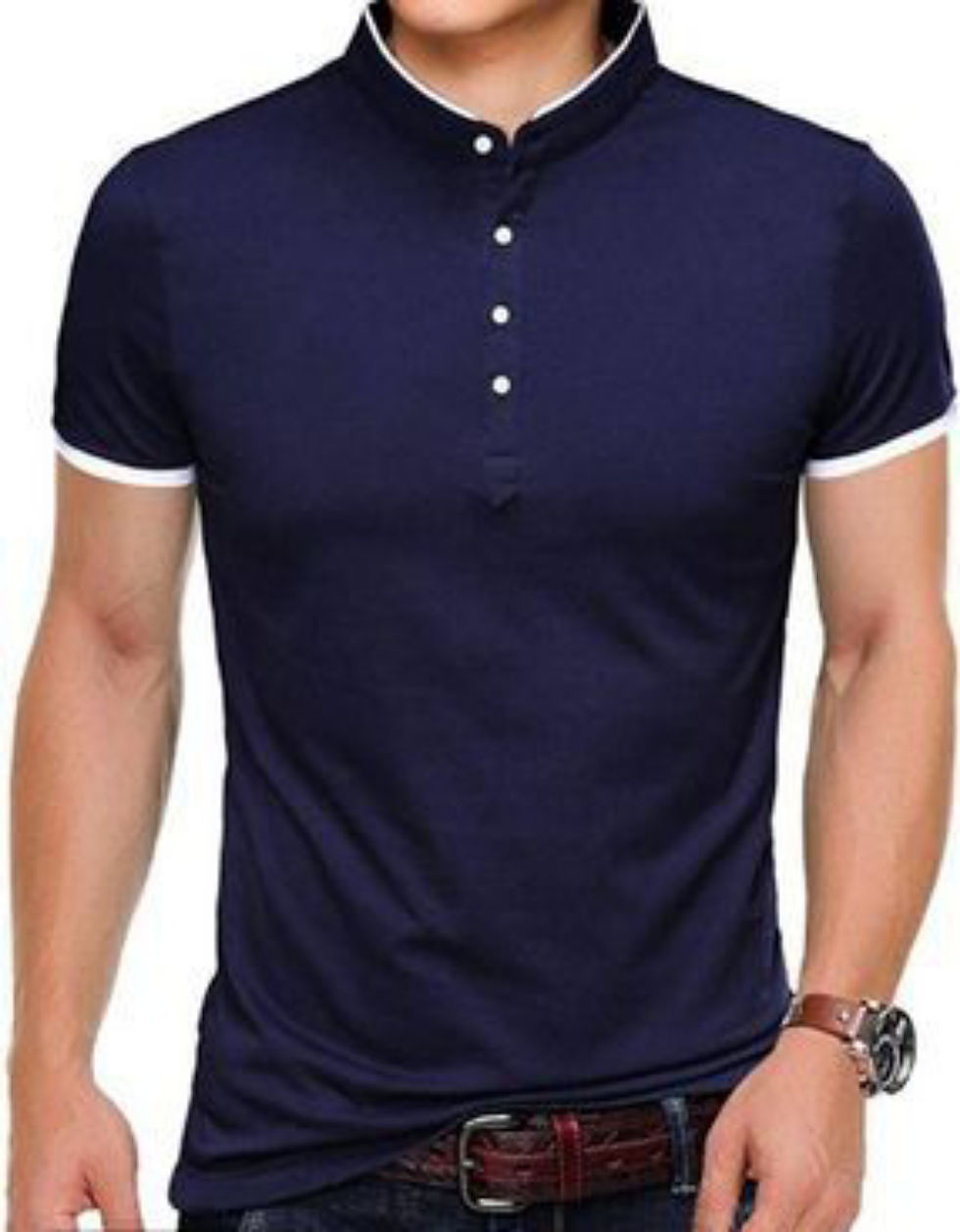 New Trending Cotton Henley T Shirt