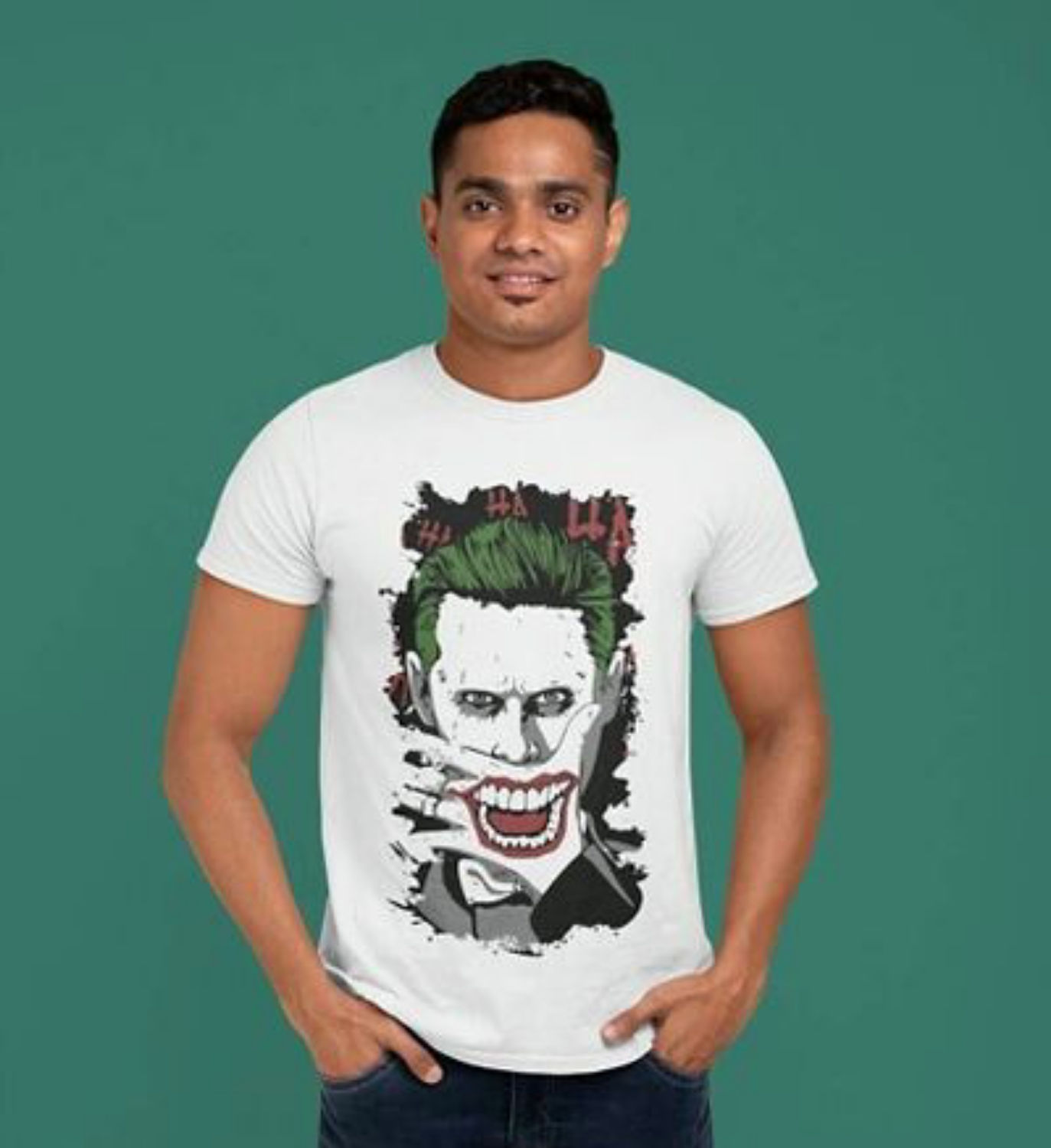 Trending Printed Cotton Round Neck T Shirt