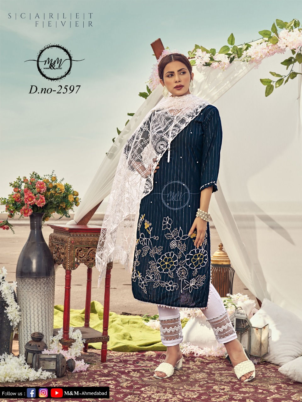 Thumbnail: Premium designer collection with beautiful handwork limited edition
