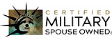 Certified Military Spouse Owned Business Logo 