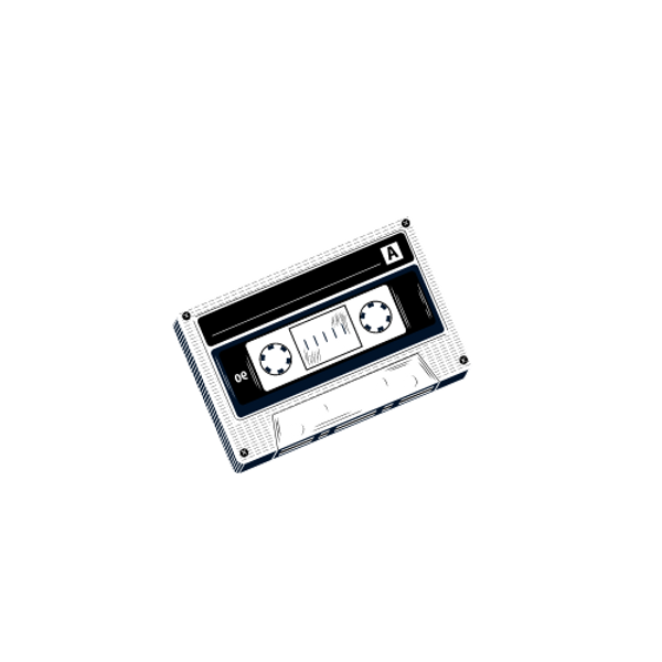 Orange Black Simple Aesthetic Astronaut