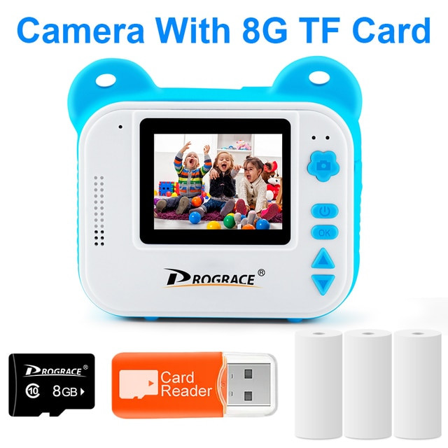 8G Card Blue Camera