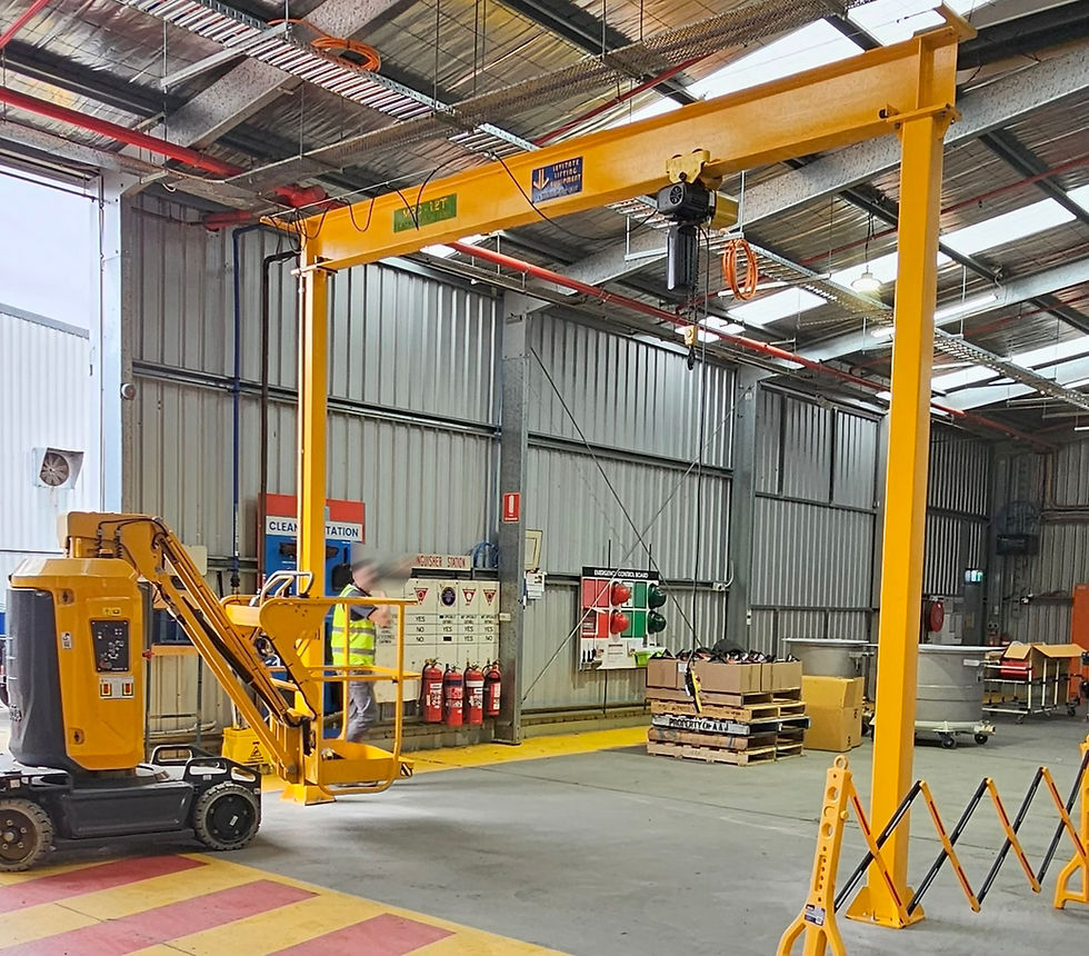 Free Standing Monorail - 01.20Tx05.60mx04.00H