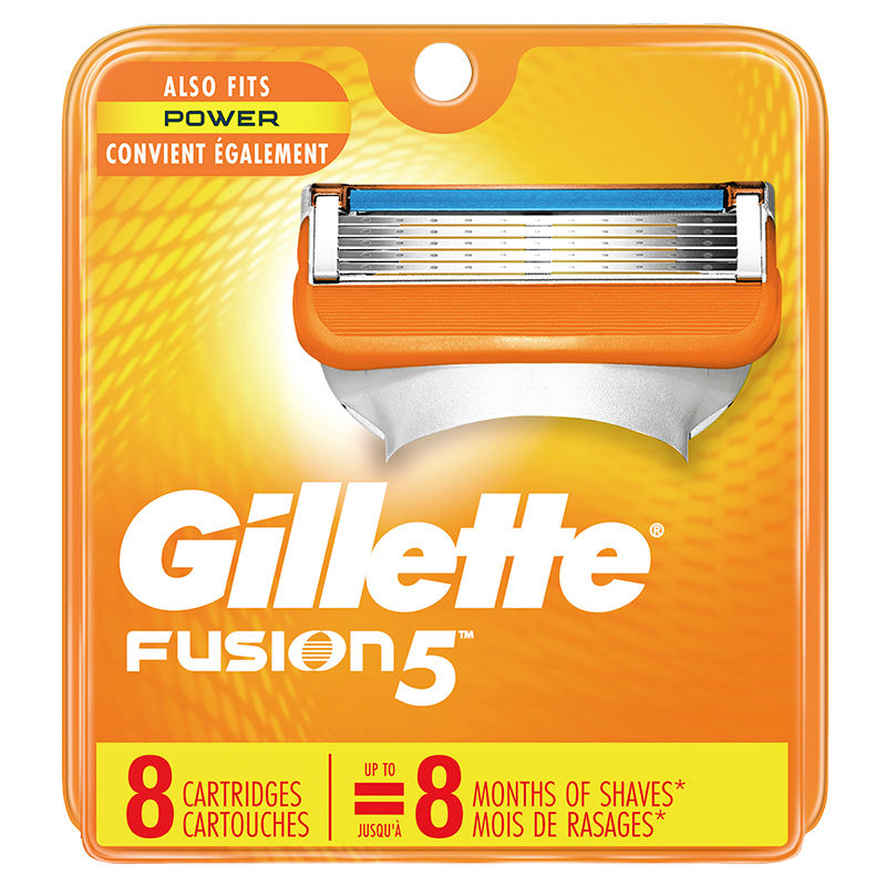 Thumbnail: GILLETTE FUSION RAZOR BLADES