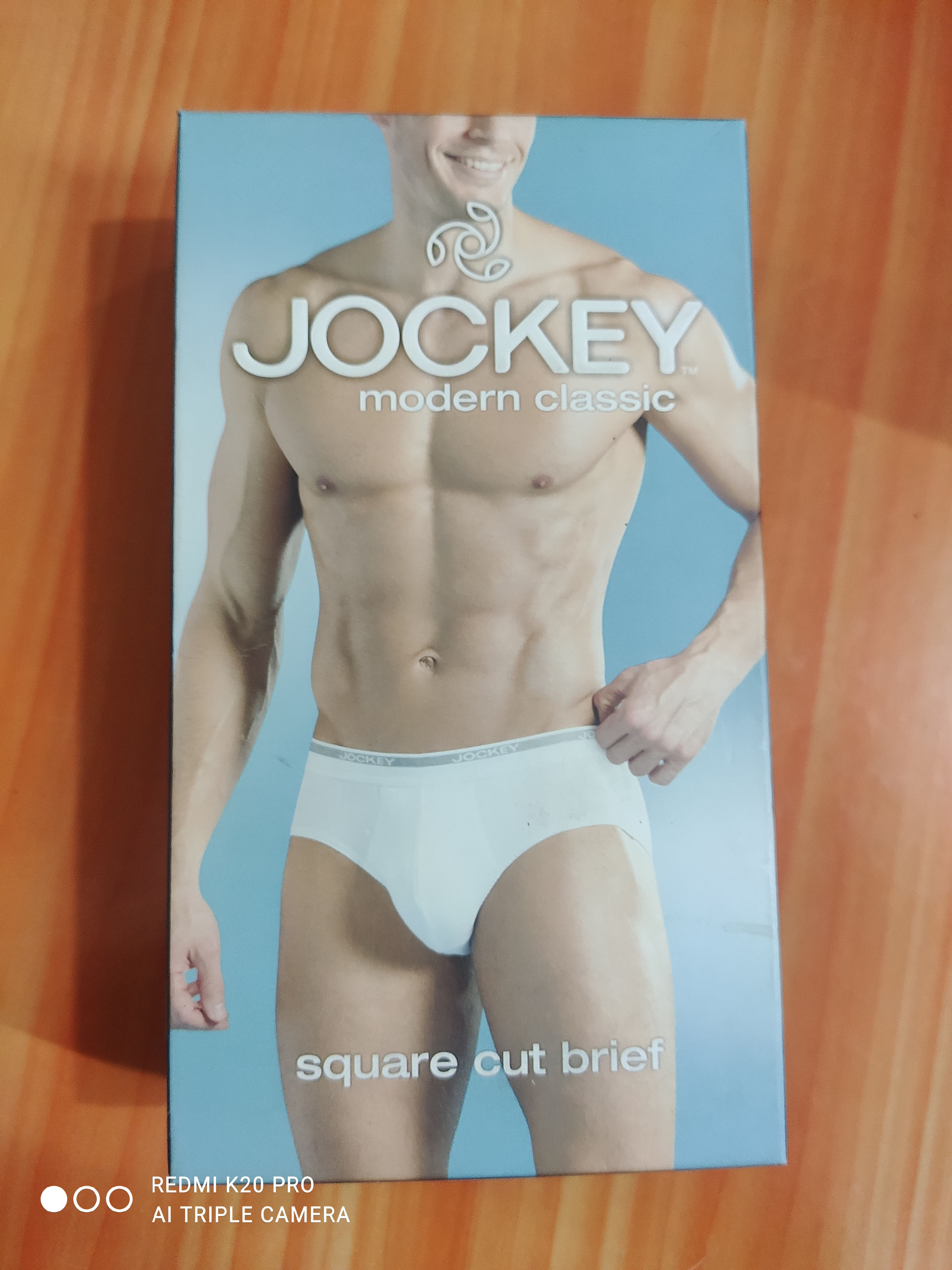 JOCKEY MODERN CLASSIC SQUARE CUT BRIEF 8037