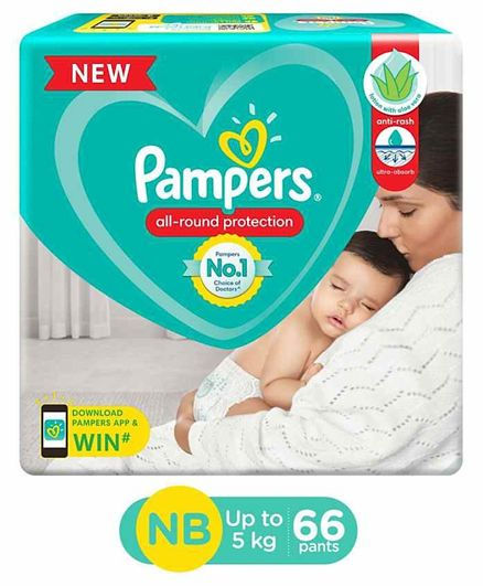 Thumbnail: PAMPERS NEW BABY 9 PANTS