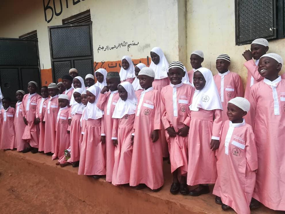 Providing clothes for school