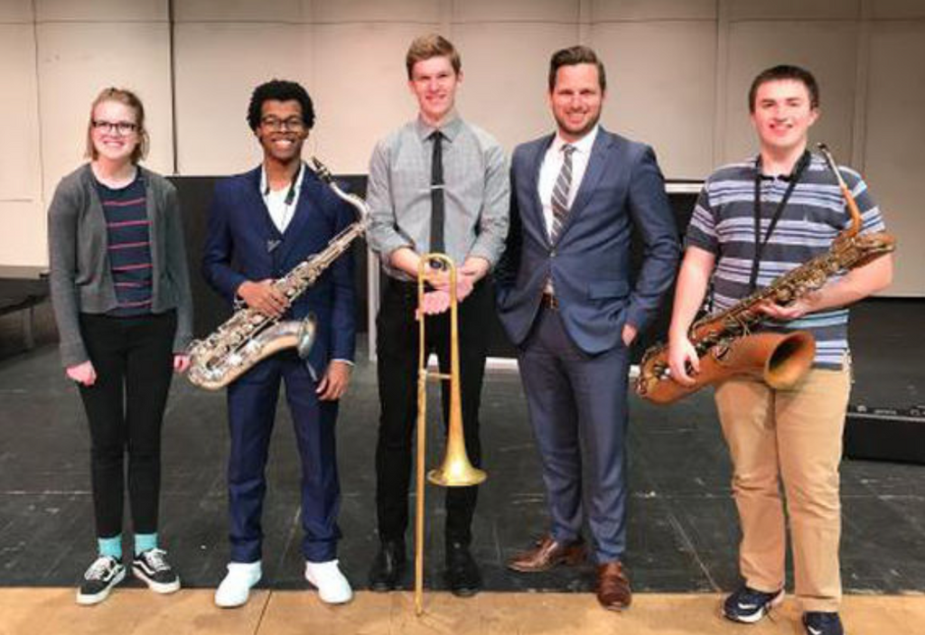 Mhs Jazz Soloists Mr Doug Brown Recognized