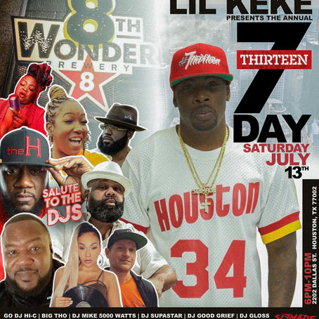 Legendary rapper and original Screwed Up Click member Lil’ KeKe to host 713 Day Celebration, salutes