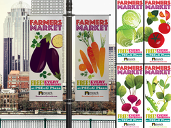 Newark Farmer's Market signage