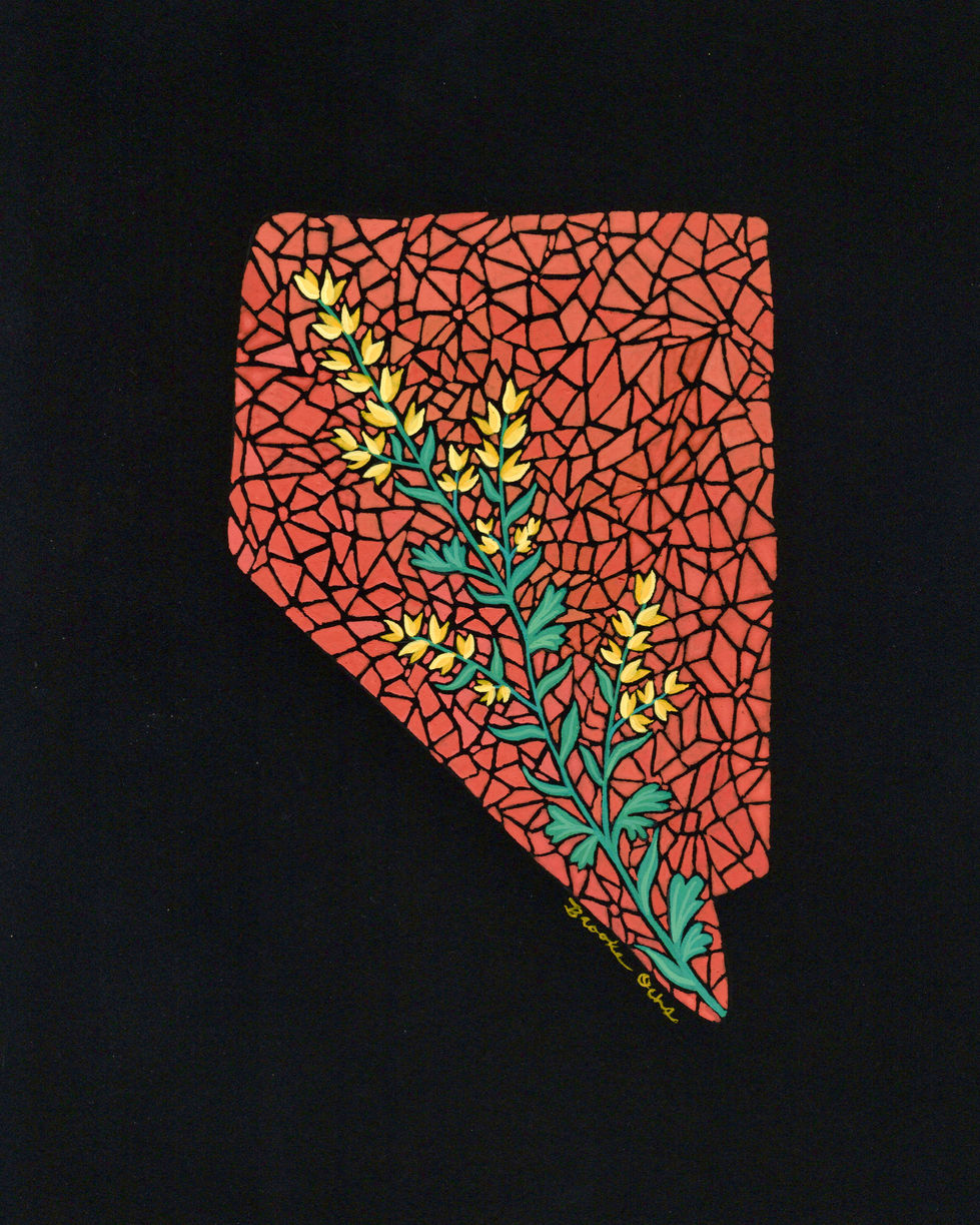 Nevada State Flower_001