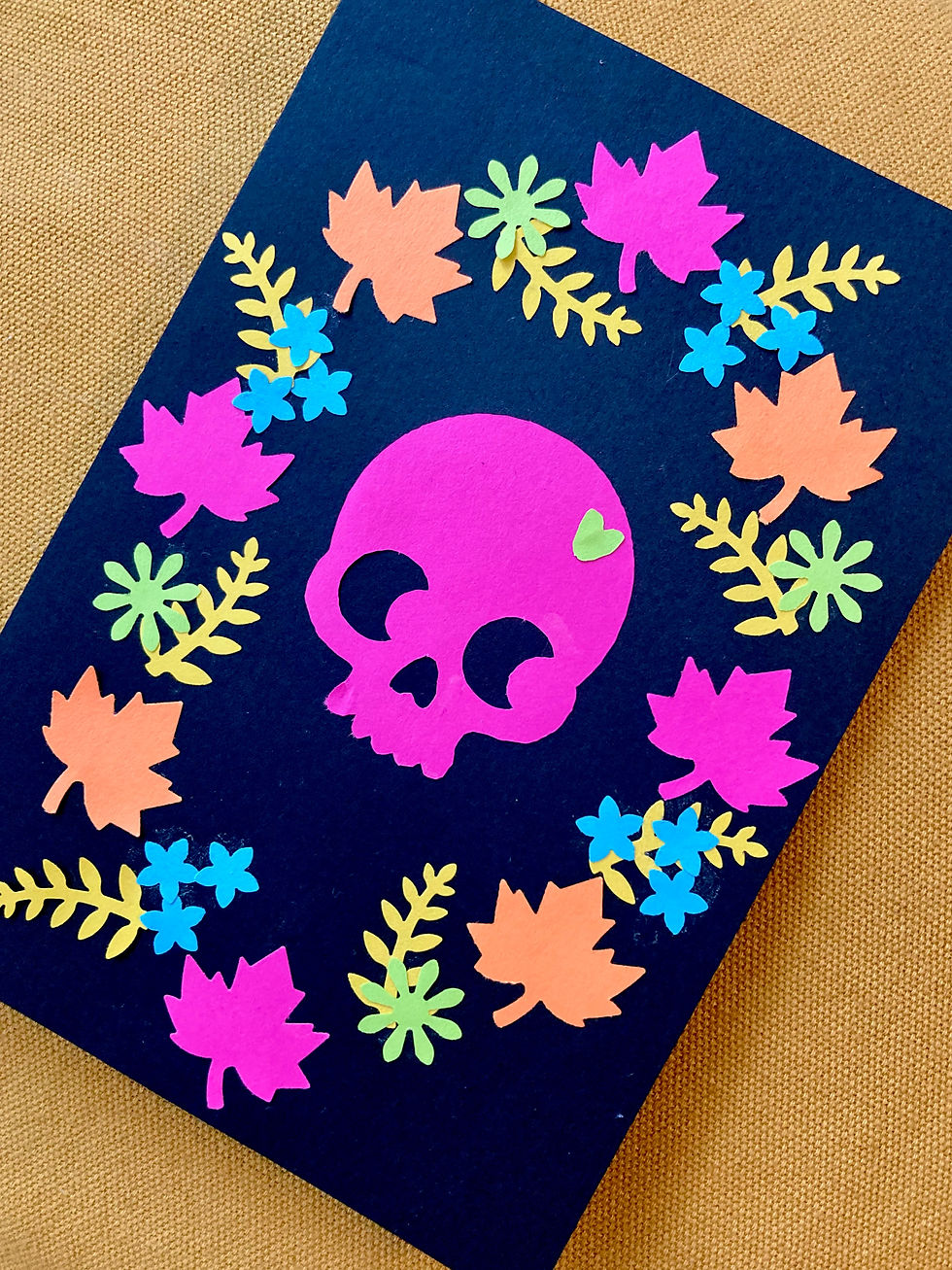 I had a little craft at my booth for anyone who wanted to make something