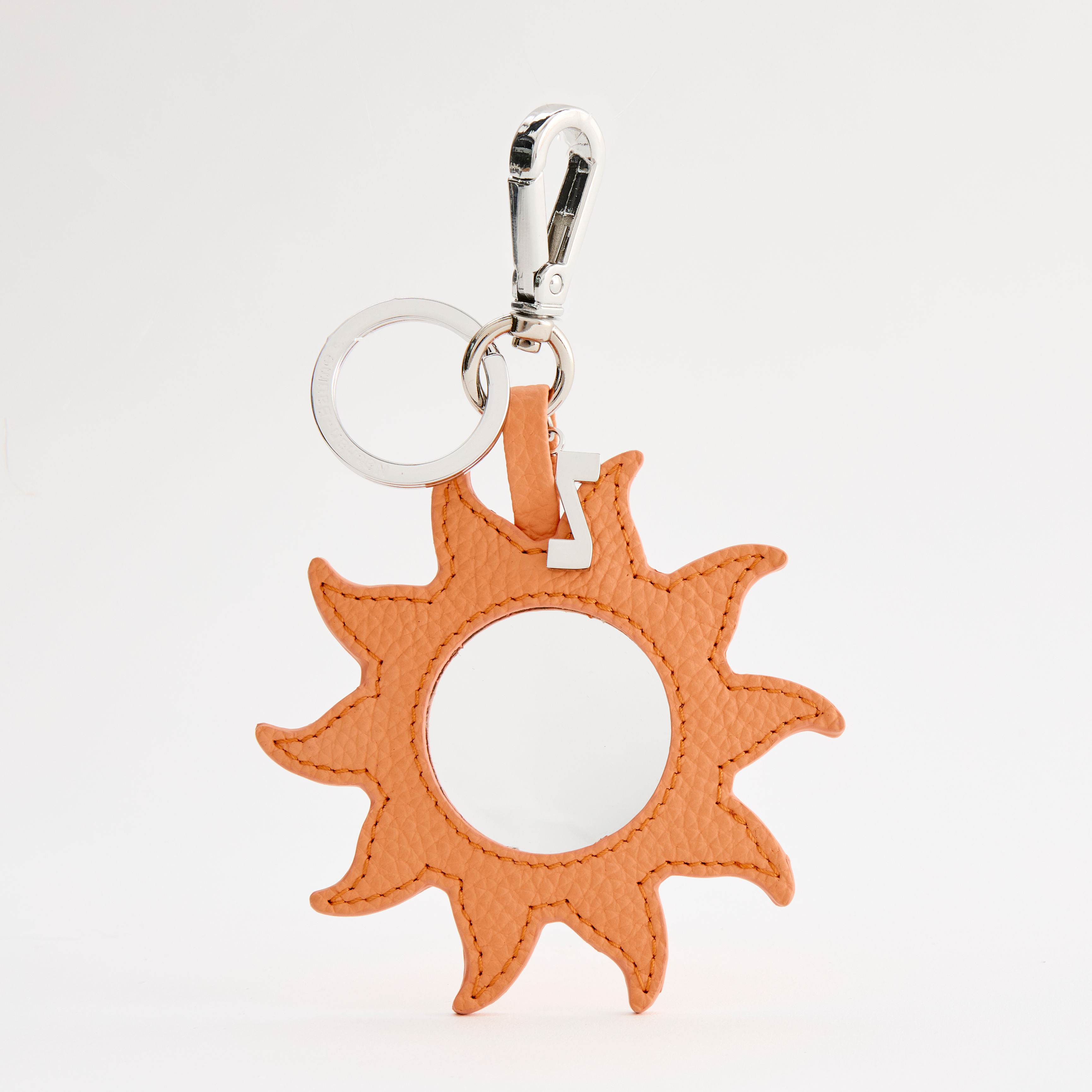 Sun mirror keyring