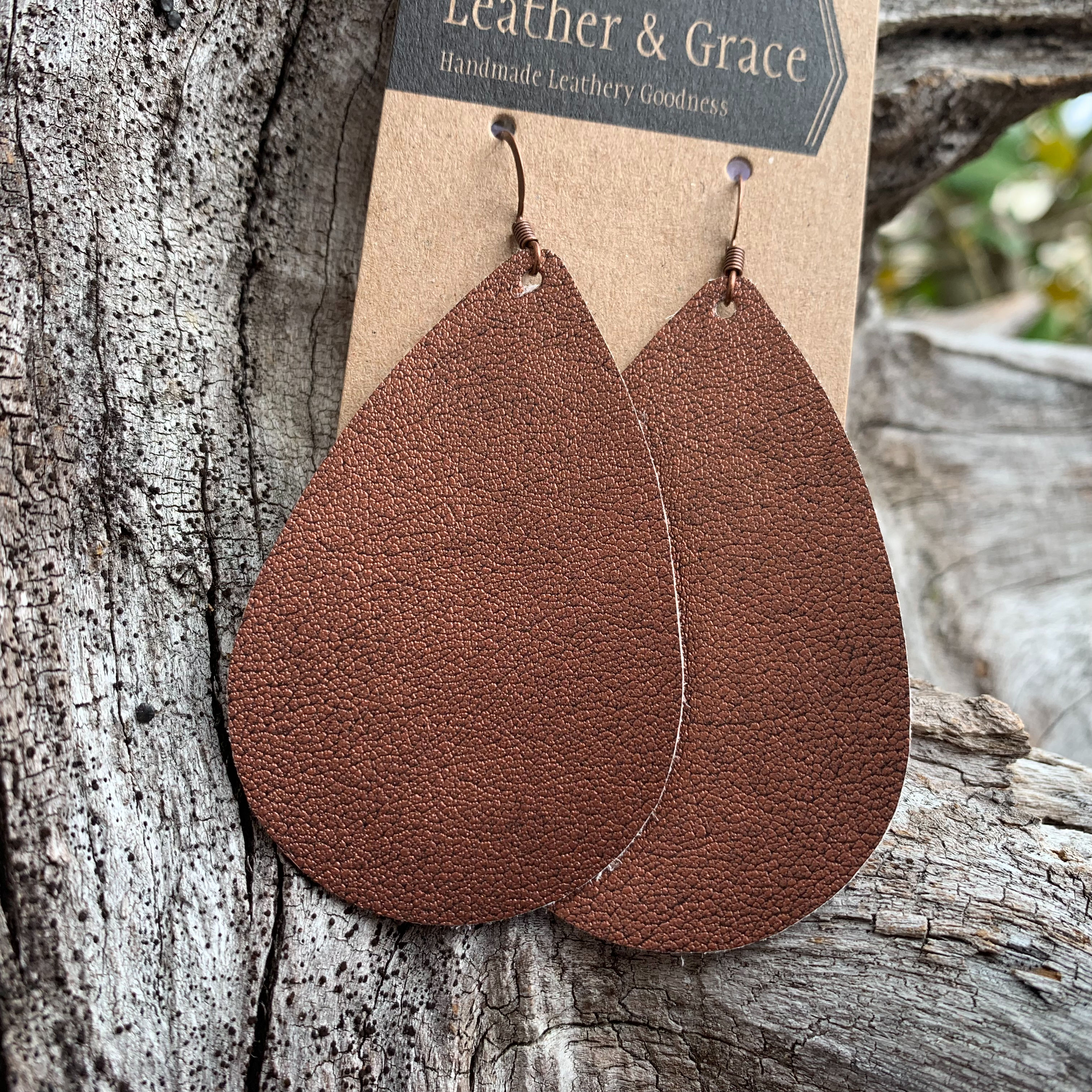 Giant Drops in Feather-light Copper