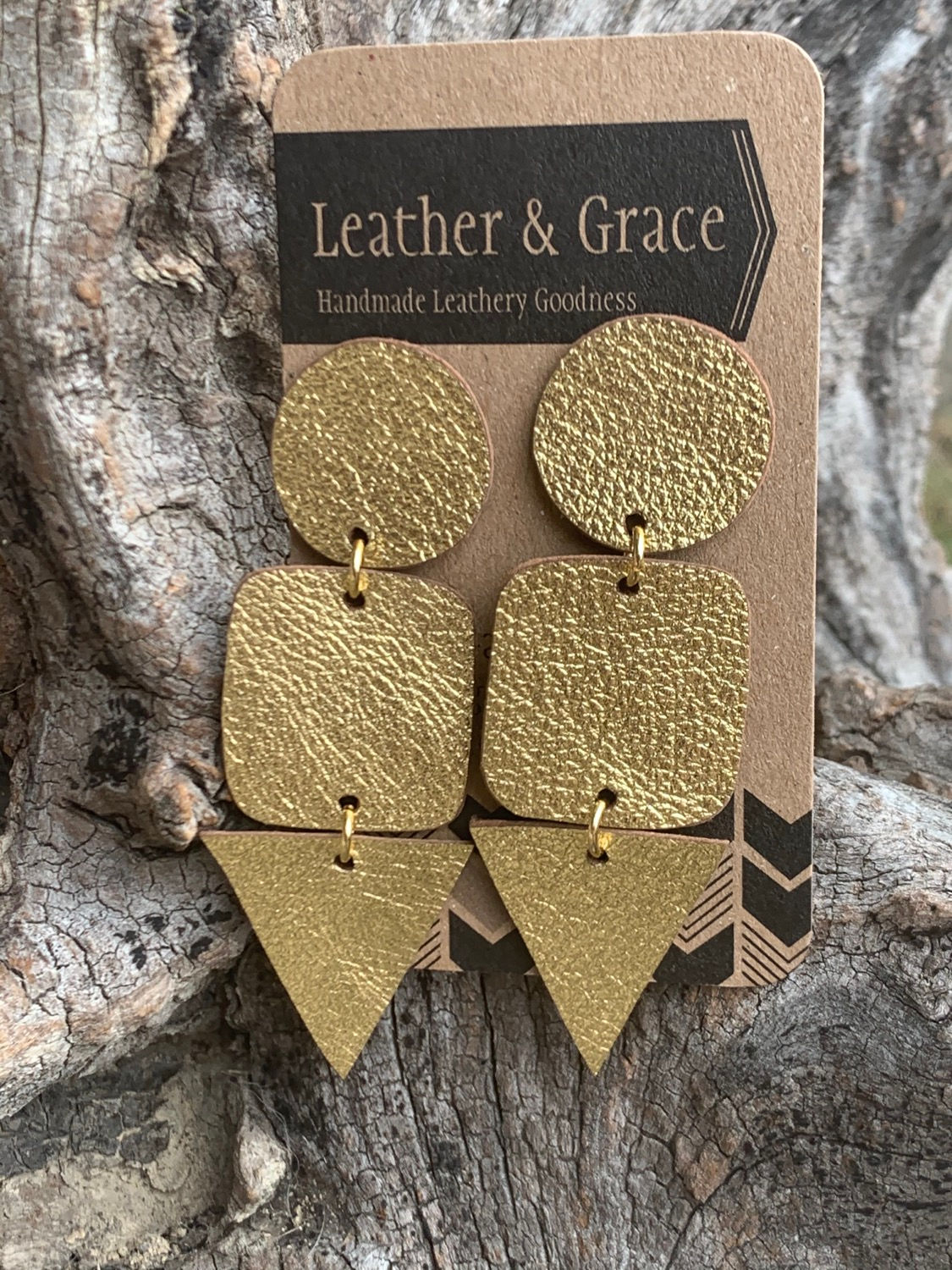 Metallic Gold Basic Shapes