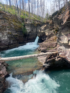 Virgina Falls Glacier National Park
