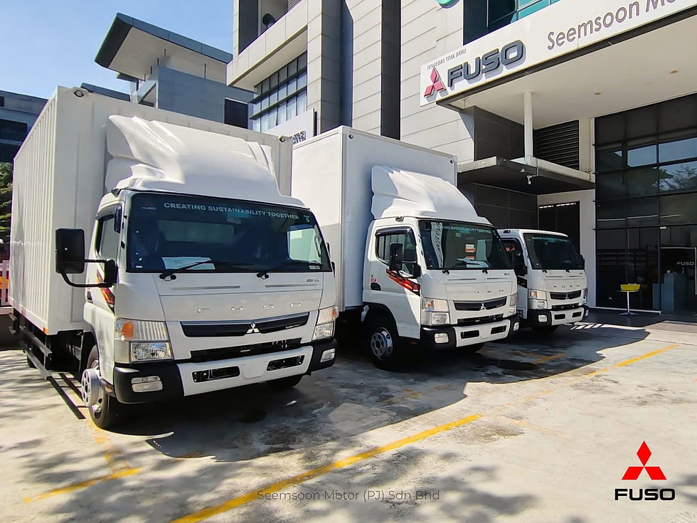 Seemsoon Fuso Truck Lori baru showroom
