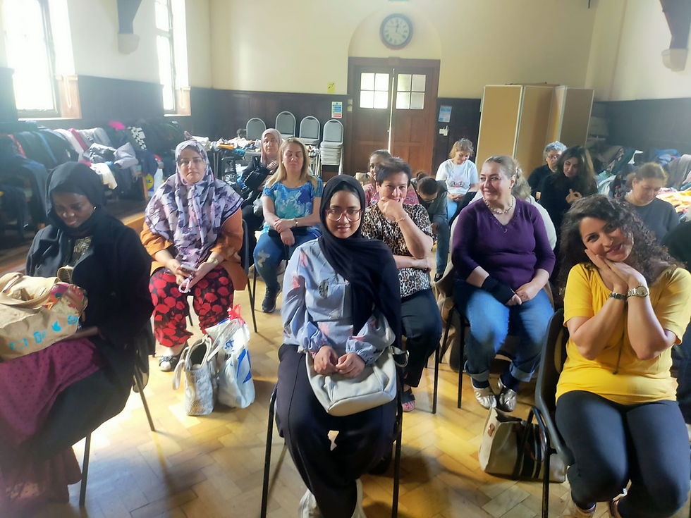 Yoga for Refugee Women