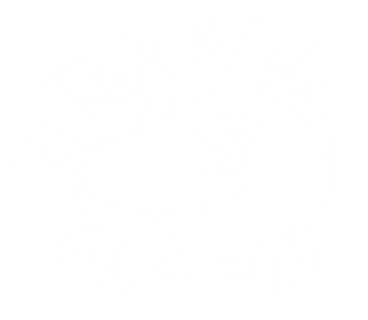 White Mole cartoon with glasses. Text above reads "Rock&Mole" 