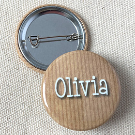 Personalised Badge Place Name