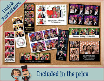 More Than A Photo Booth • Personalised Prints