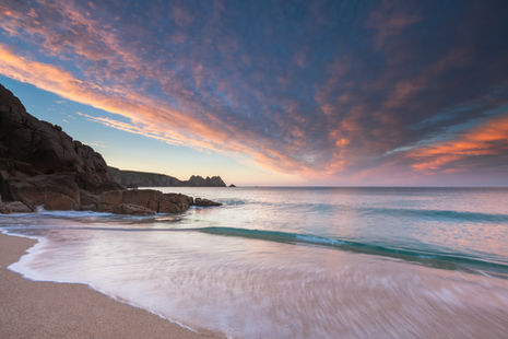 Pastel Daybreak - Porthcurno