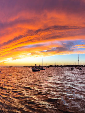 Chichester Harbour under a spectacular early autumn sundown.
iPhone 'Pano' image