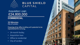 Blue Shield Capital Closes £24.8 Million Loan for St Clare House